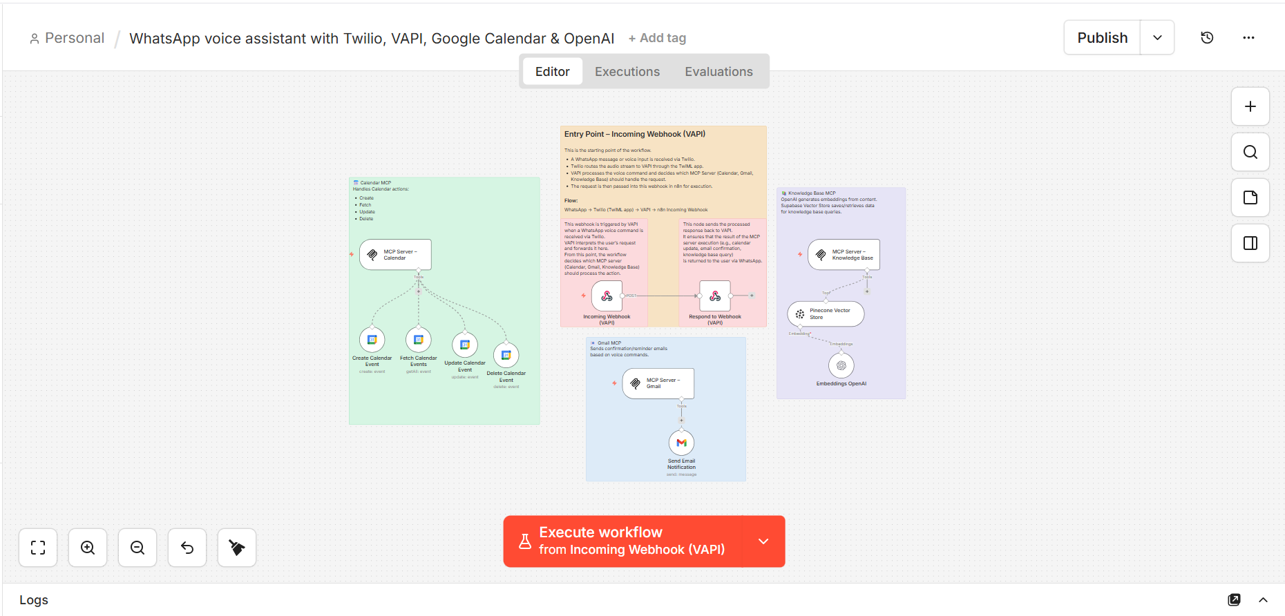 WhatsApp Voice Assistant